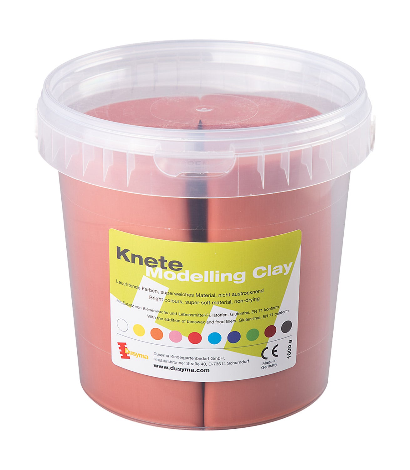 Zachtblijvende klei | 1 kg | Terracotta