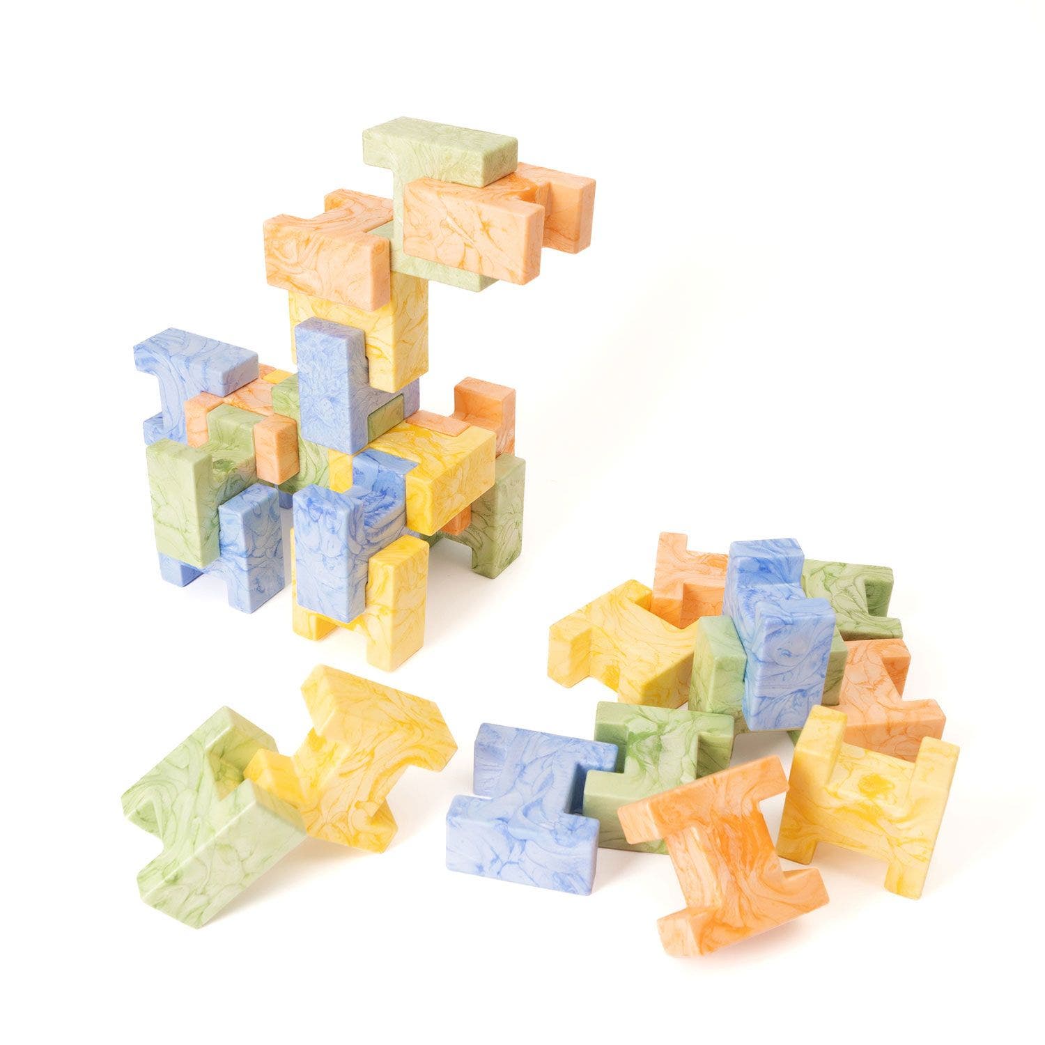 Zachte bouwstenen 2+ (30 stuks)