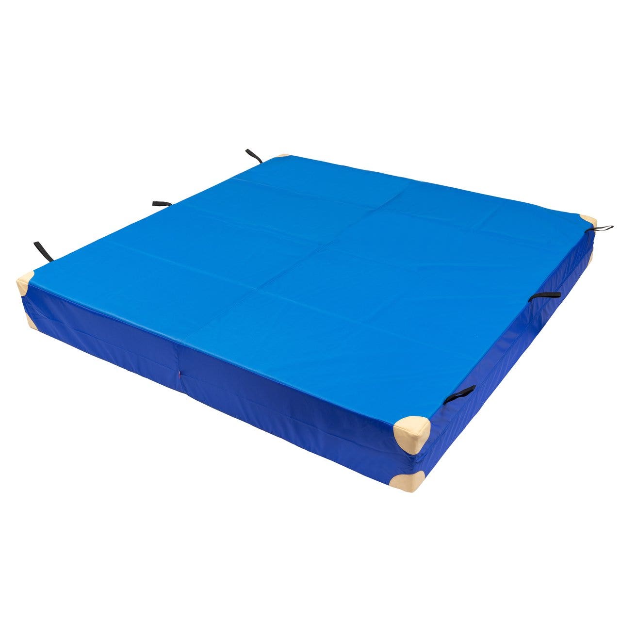 Zachte vloermat | 200 x 300 x 30 cm | Blauw