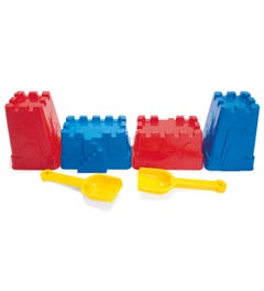 Zandvormen kasteel | Set van 6