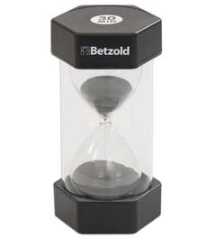 Zandloper 30 minuten zwart - klein