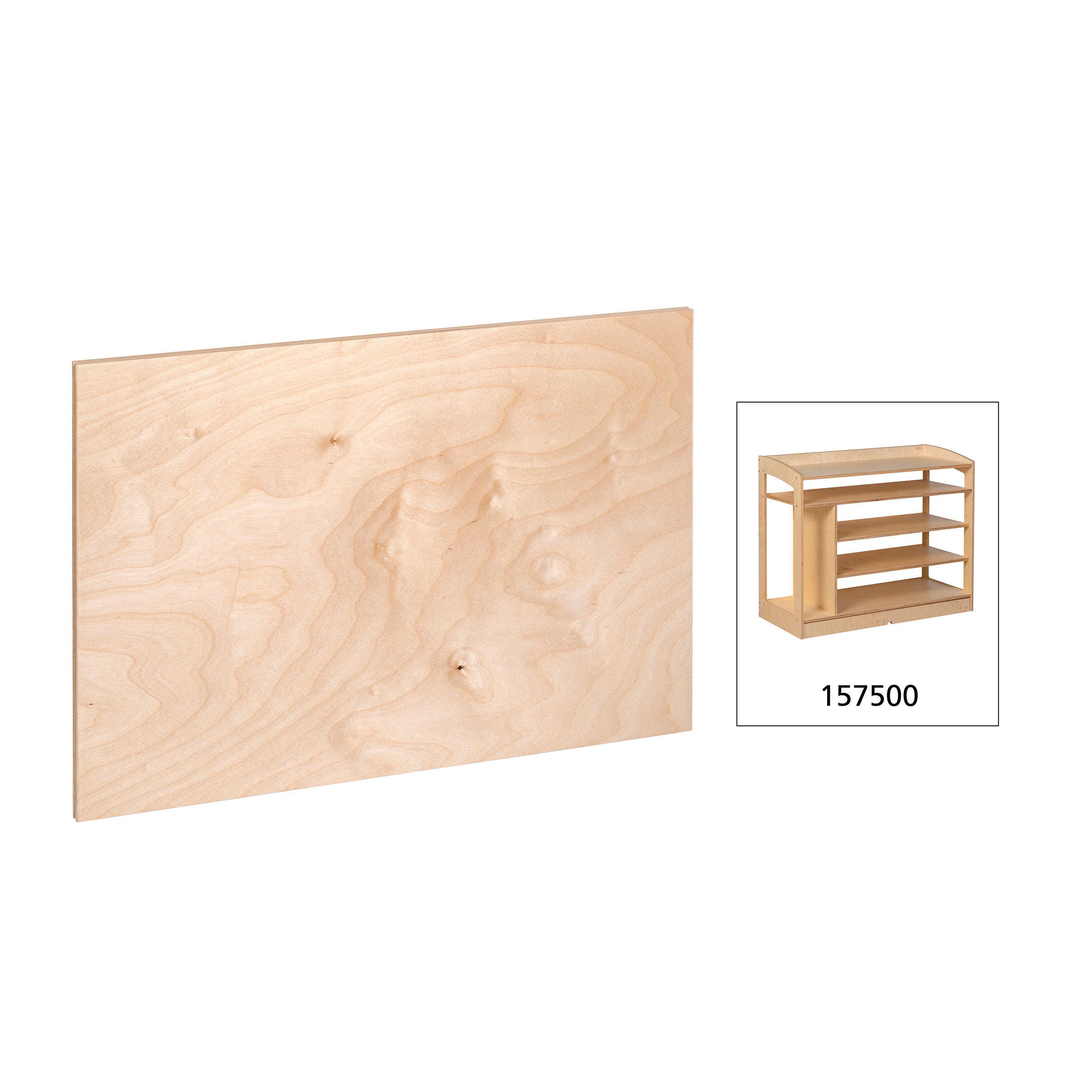 Zintuiglijke kast | Nienhuis Montessori | Achterwand