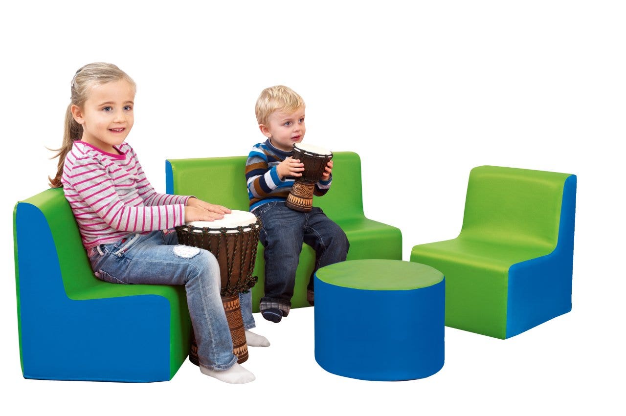 Zithoek foam 2-6 jaar | 4-delig