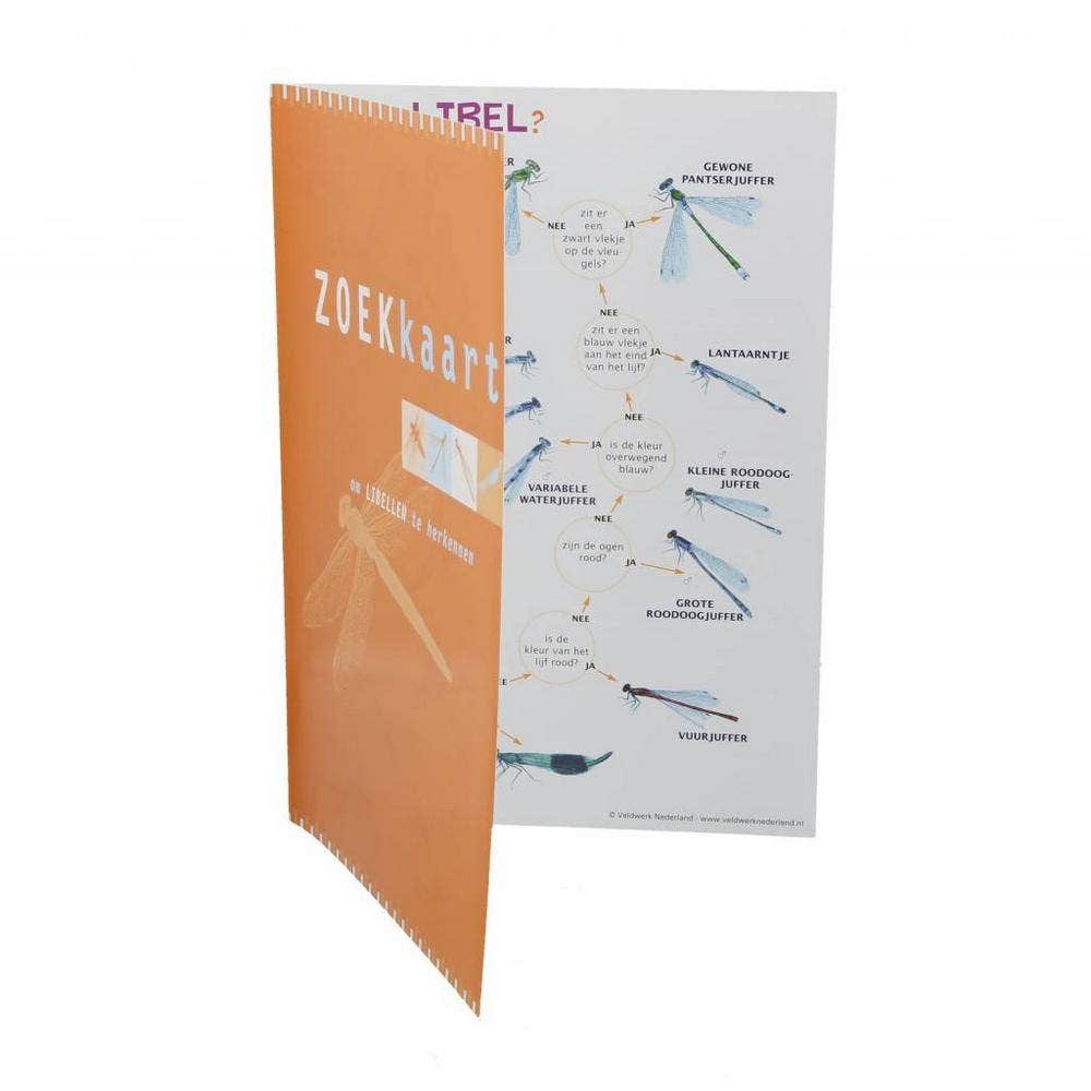 Zoekkaart Libellen | Niet-geplastificeerd