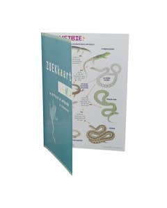 Geplastificeerde zoekkaarten - voorbeeld